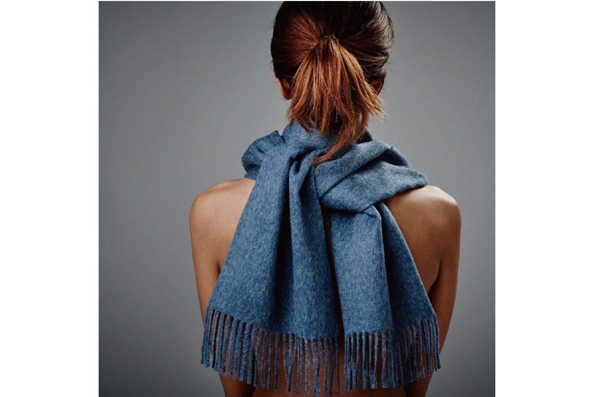 Silkeborg Uldspinderi | Alpaca Stall -Cusco- デニムブルー
