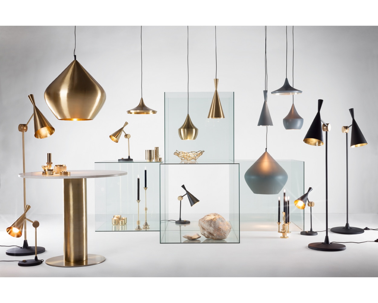 TOM DIXON. | BEAT FAT PENDANT LED 2 Black