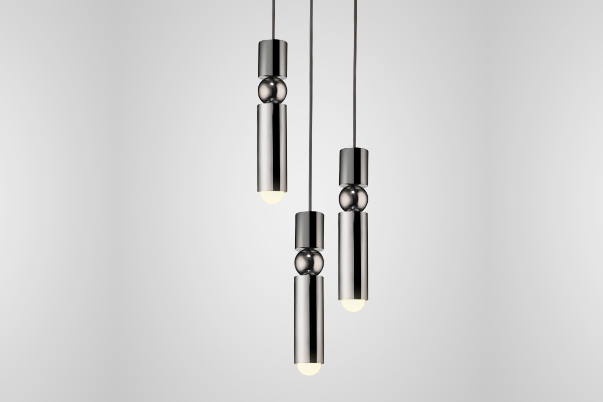 LEE BROOM | FULCRUM PENDANT POLISHED CHROME(クローム 鏡面仕上げ)