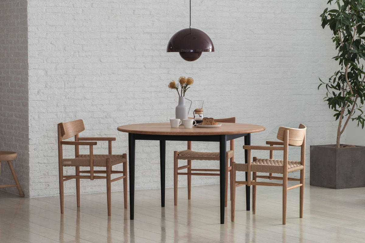 COMMON ROOTS | BUDDY ROUND DINING TABLE Φ100cm × H71.8cm