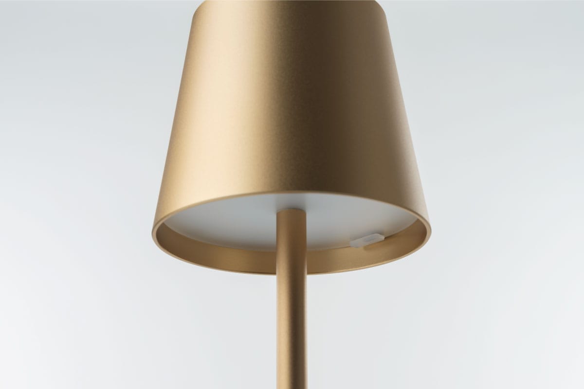 Asheville Decor | Cordless Lamp Rich Gold
