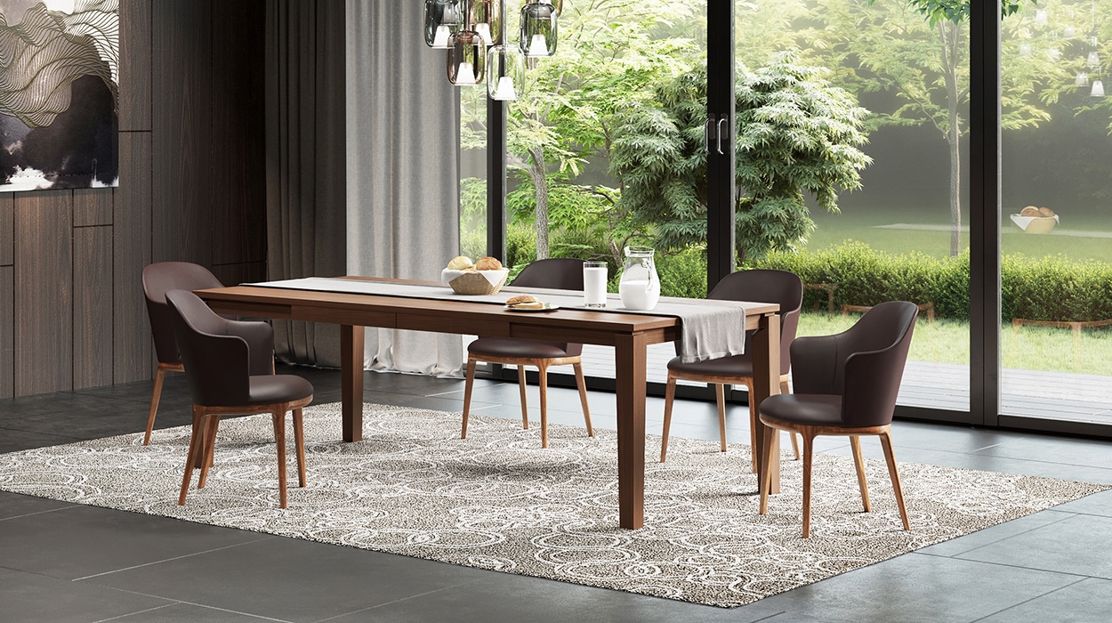 KRONE DINING TABLE W200cm × D90cm