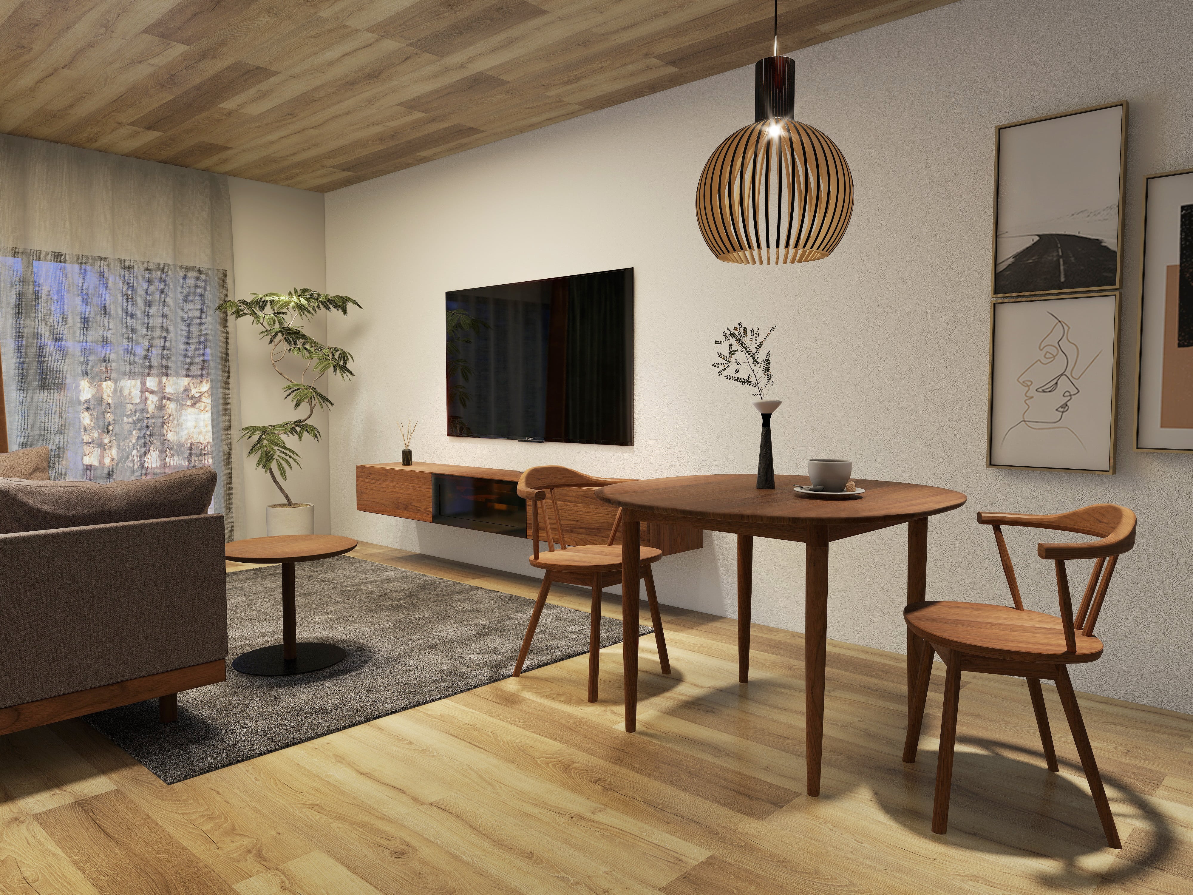 Blueprint N5/2 DINING TABLE (ROUND) W110 × D110 cm
