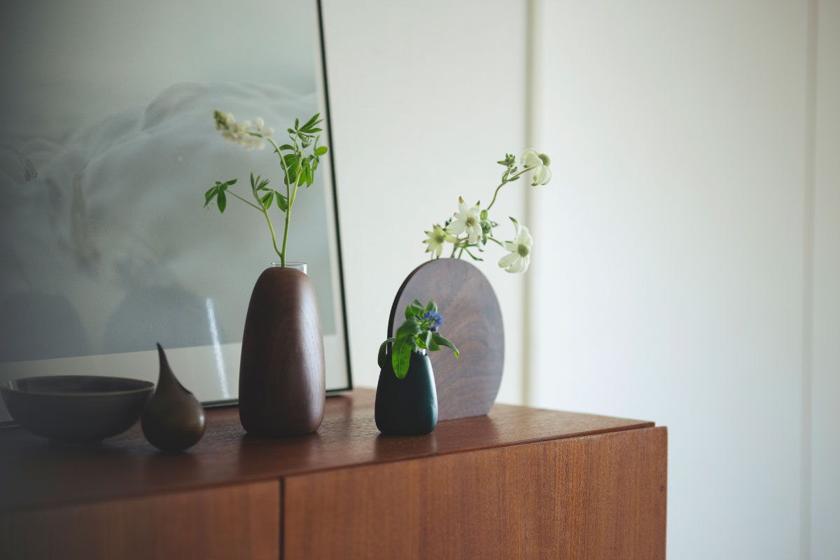 SASAKI | Mango vase グリーン スモール