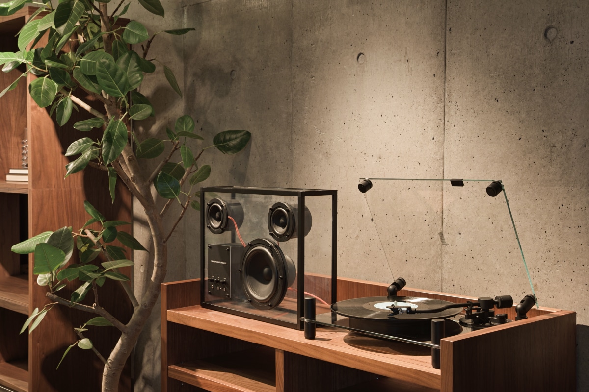 TRANSPARENT | Turntable BLACK