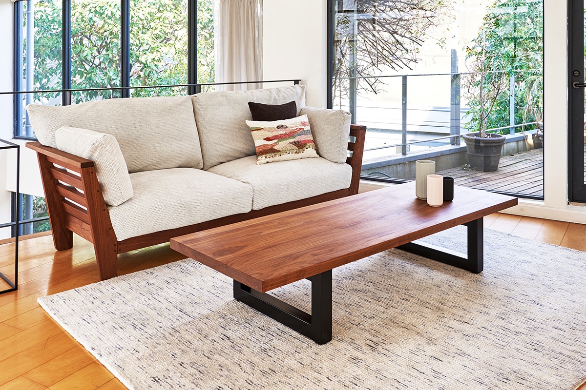 WILDWOOD THICK41 LIVING TABLE W 140cm × D 65cm