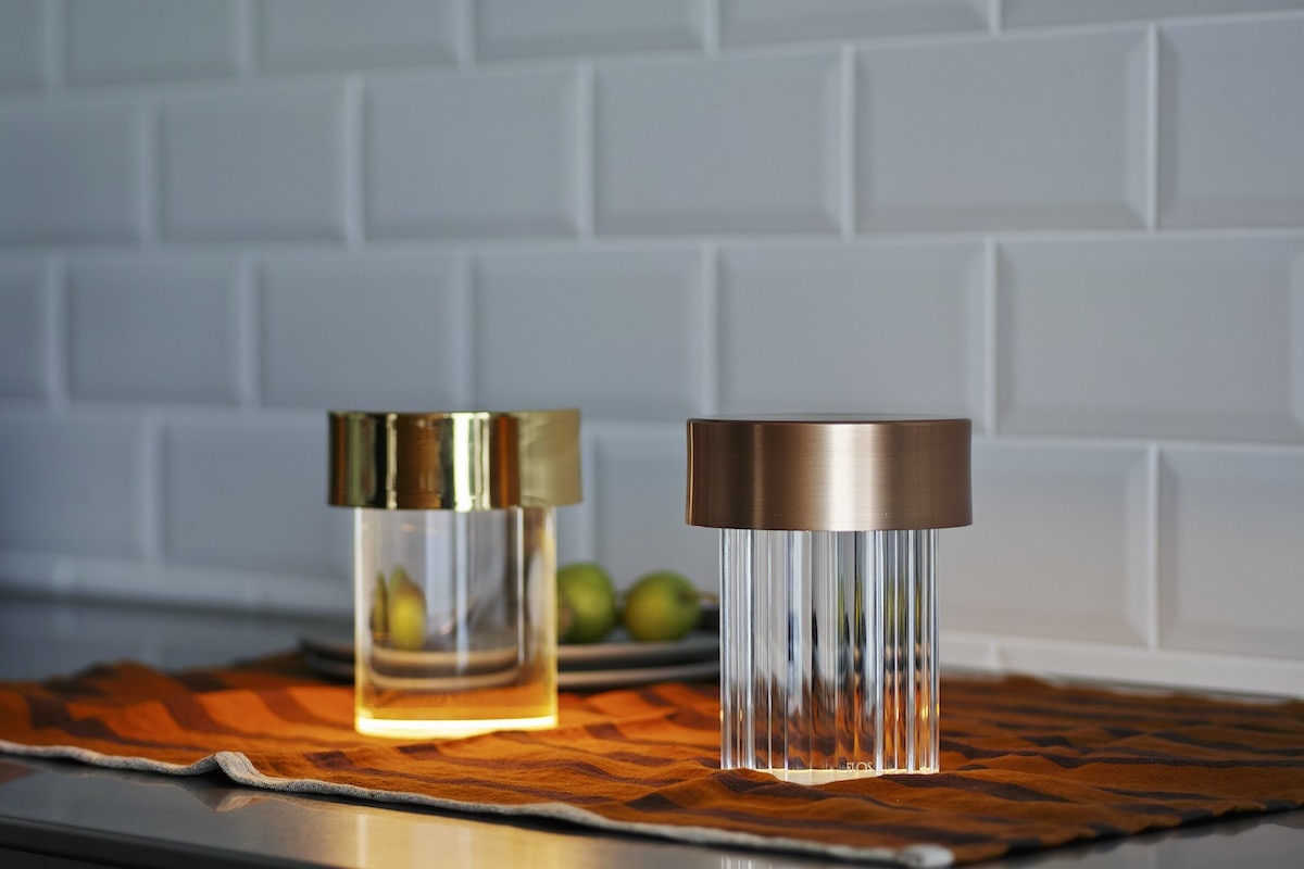 「The four seasons」で使用されていたテーブルランプ