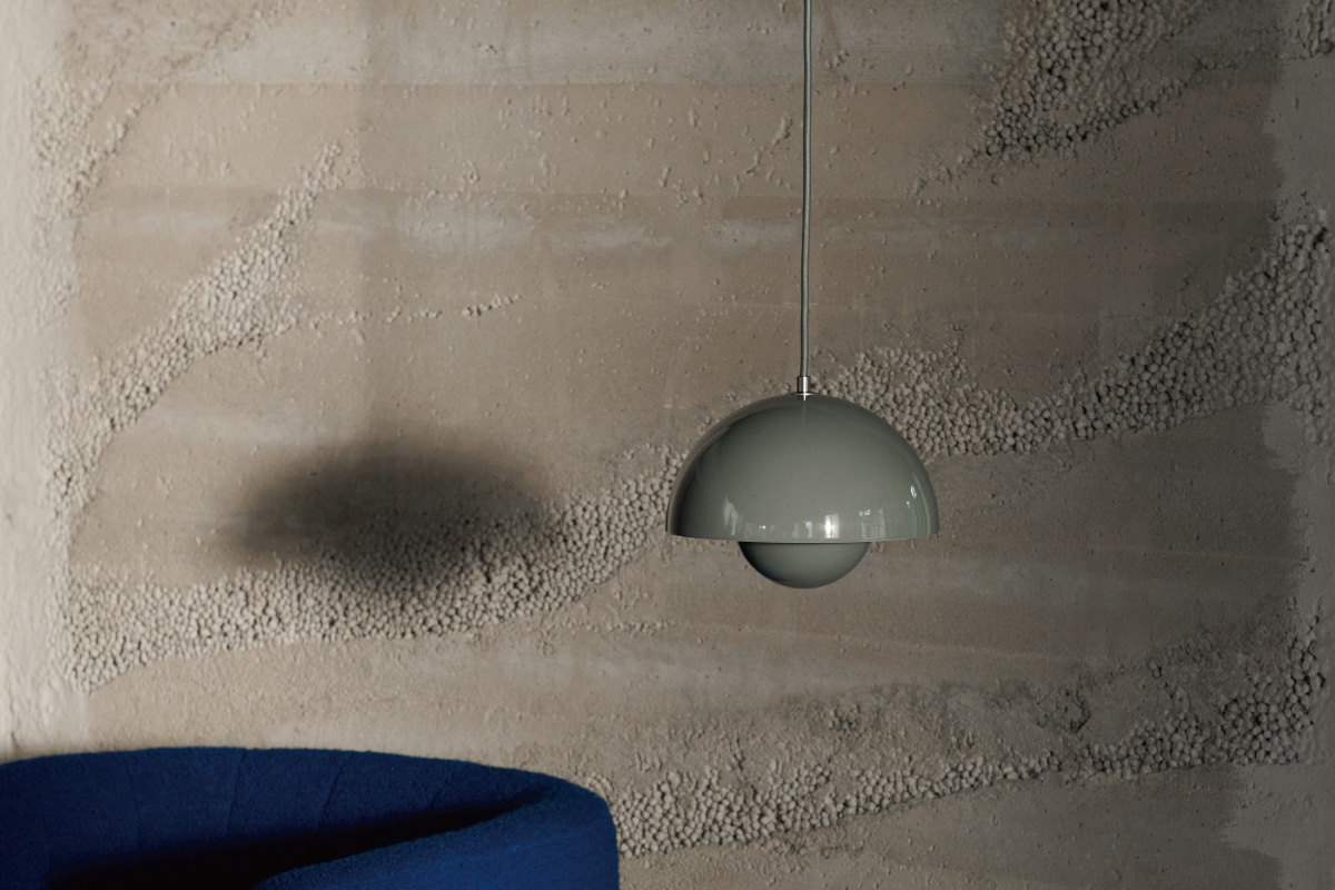 &Tradition | FLOWERPOT PENDANT VP1 Stone Blue