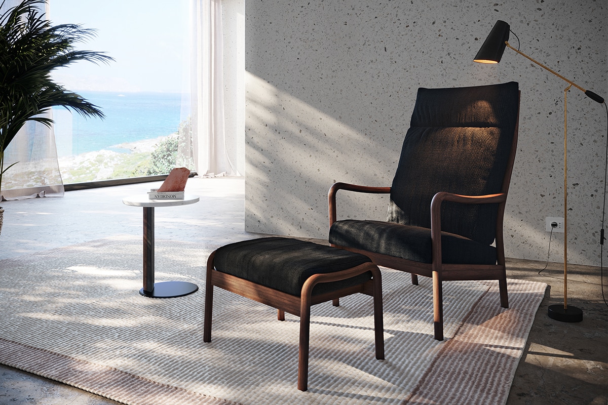 Blueprint HIGH BACK LOUNGE CHAIR