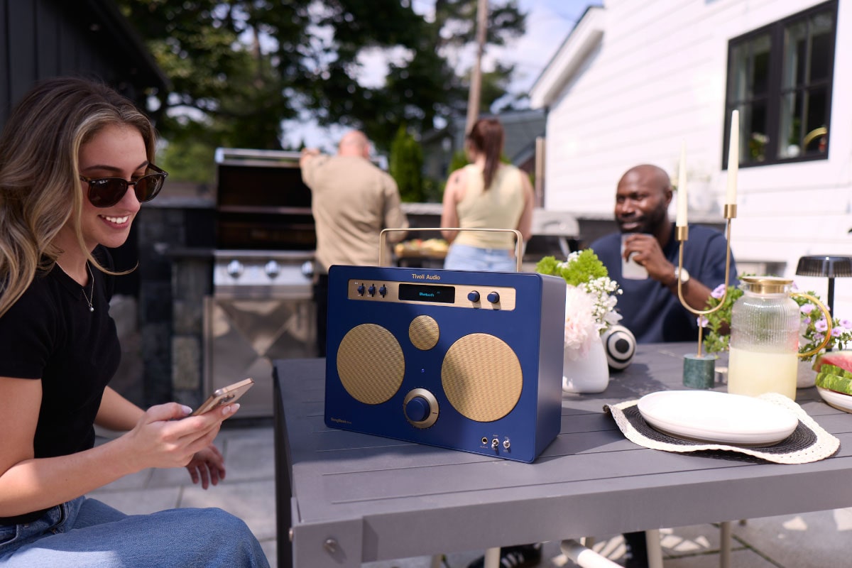 Tivoli Audio | SongBook MAX Blue/Gold