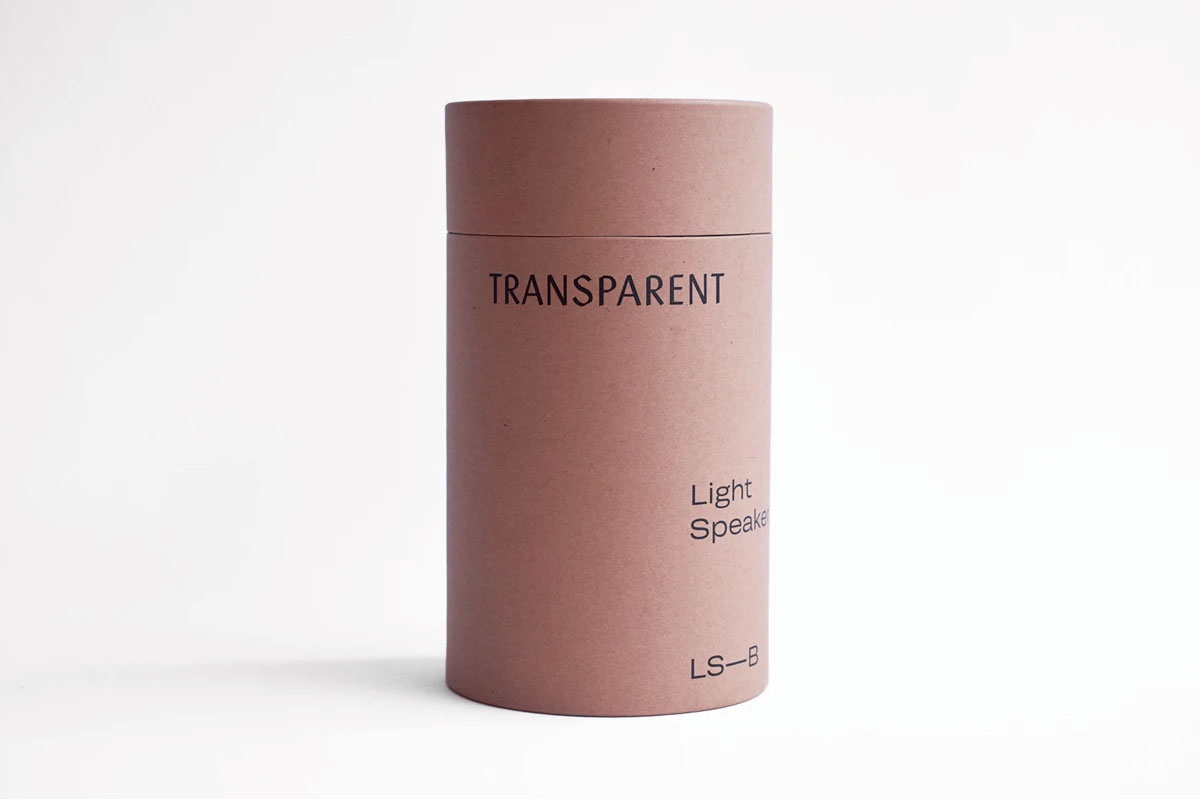TRANSPARENT | Light Speaker ブラック