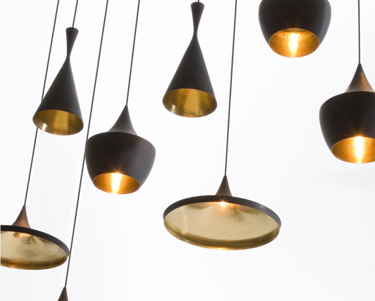 TOM DIXON. | BEAT FAT PENDANT LED 2 Black