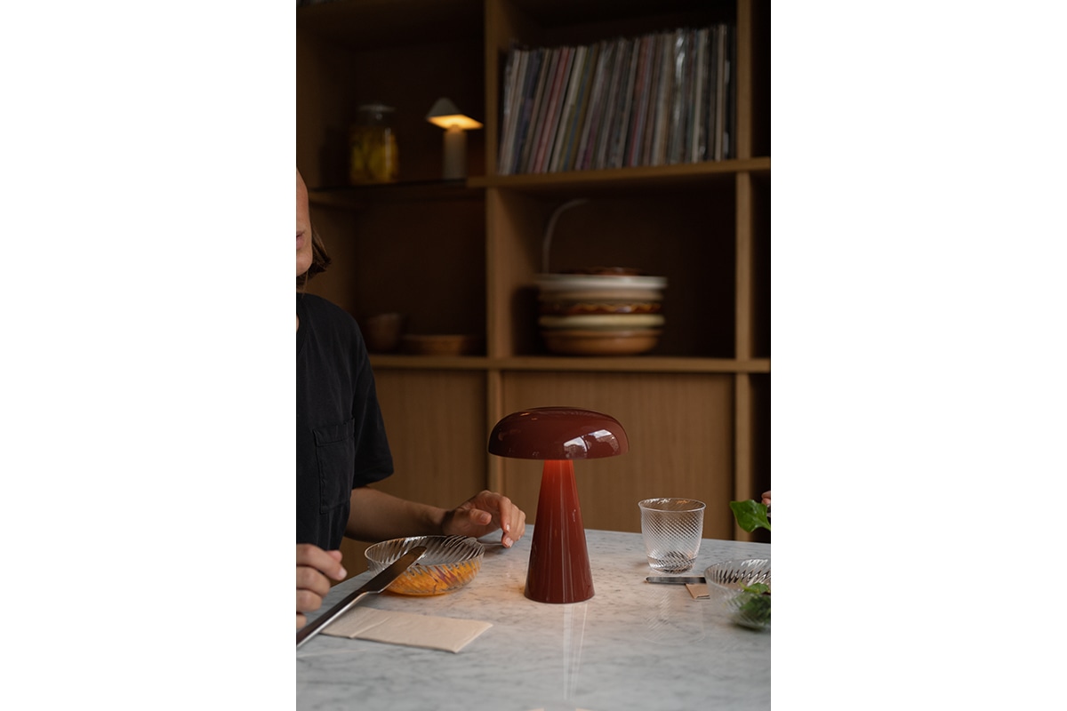 &Tradition | COMO PORTABLE SC53 RED BROWN
