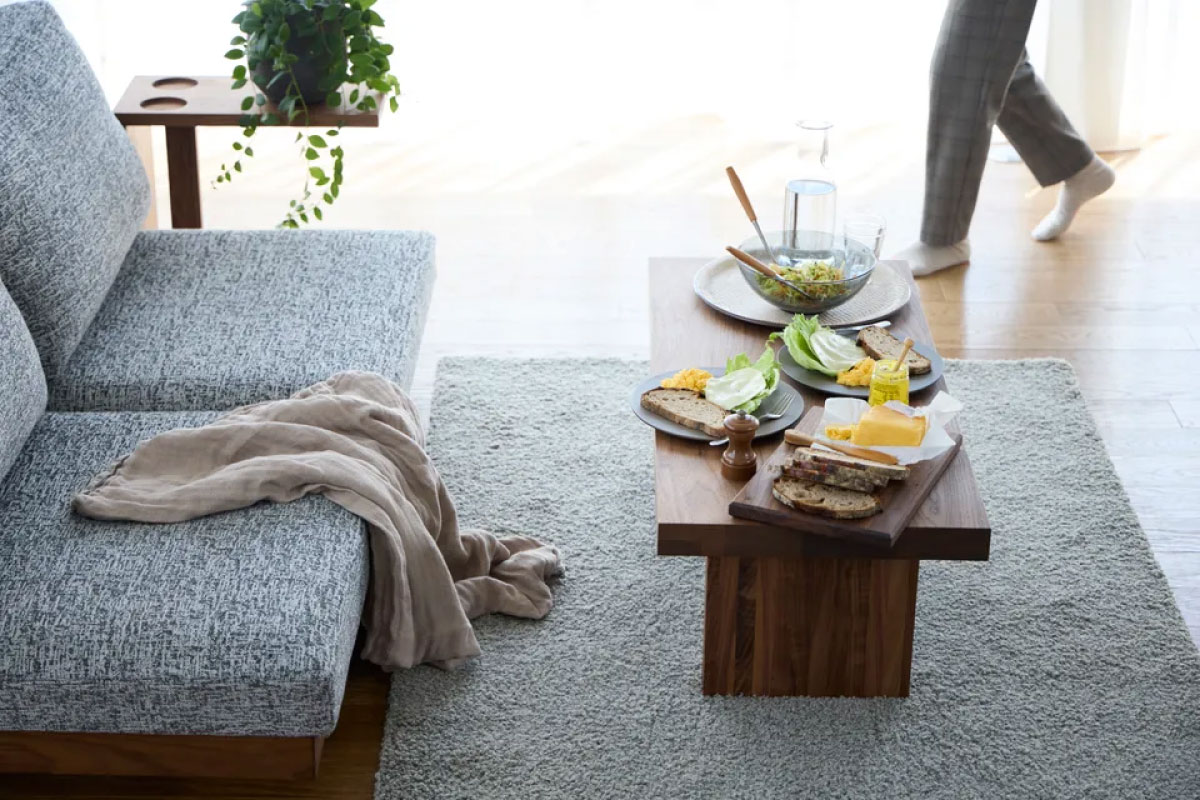DANISH SOFA STAFF RECOMMENDATION DOMUS グラファイトxウォールナット