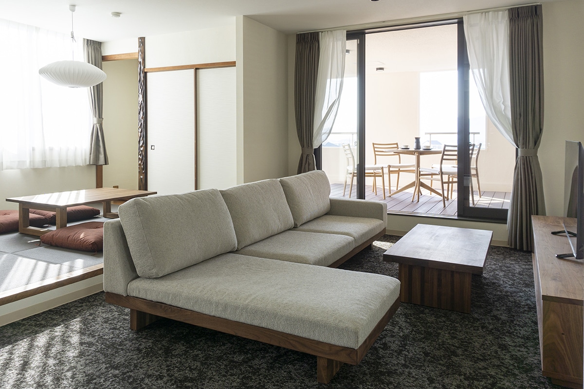DANISH SOFA アームレスカウチ90