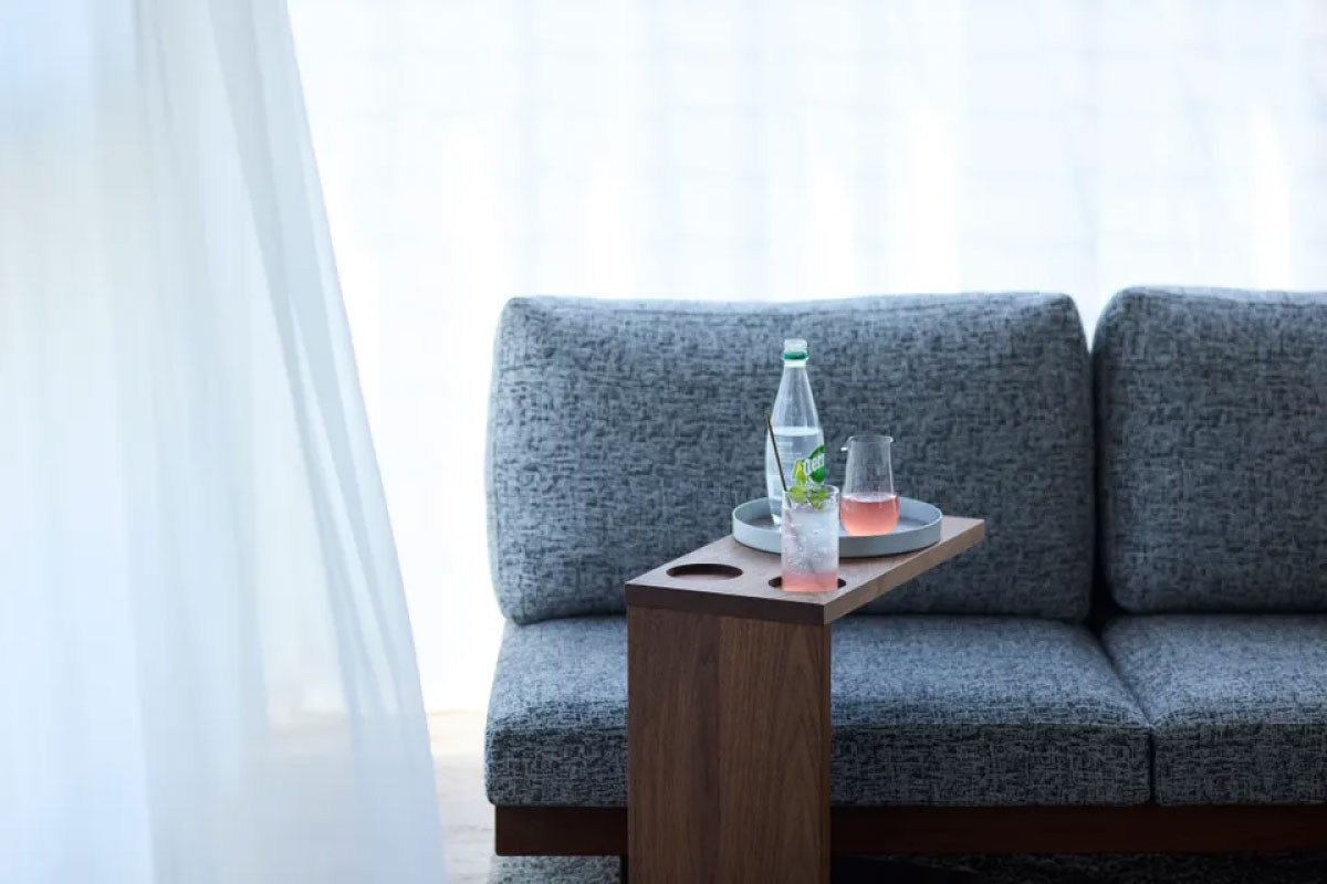 DANISH SOFA STAFF RECOMMENDATION DOMUS グラファイトxウォールナット