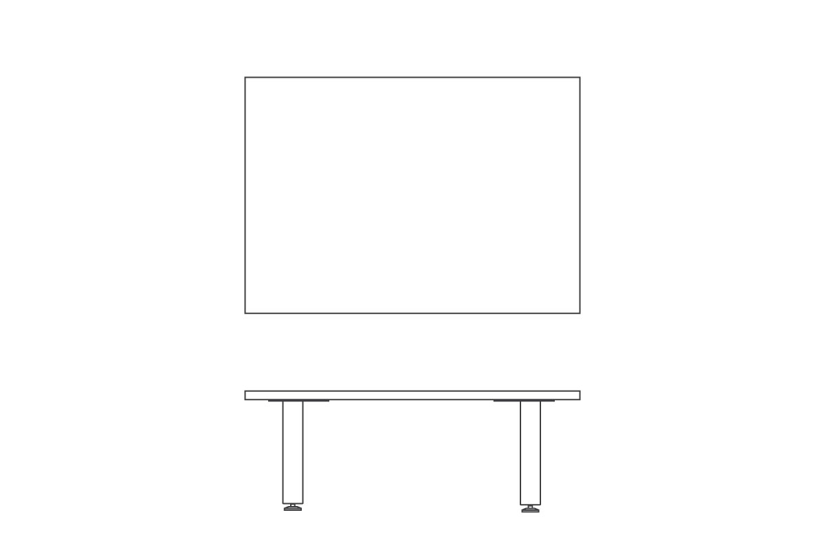 W 120cm × D 84.5cm