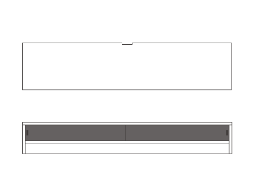 W180cm × D45cm