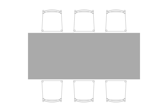 W 240cm × D 100cm