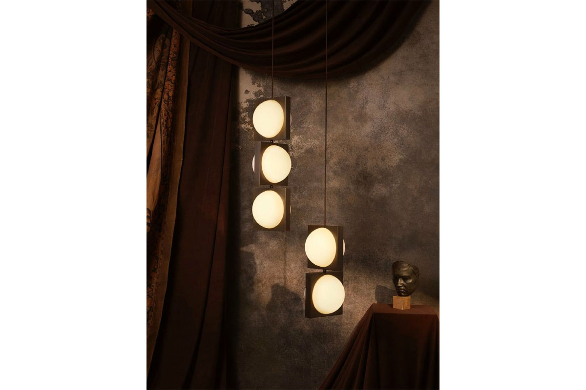 LEE BROOM | SOLSTICE PENDANT BRUSHED BRASS