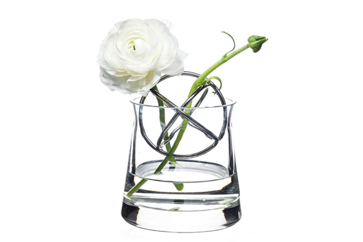 Born in Sweden | Sphere Vase スチール S