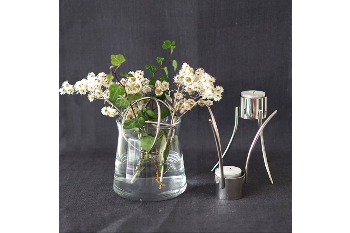 Born in Sweden | Sphere Vase ゴールド S