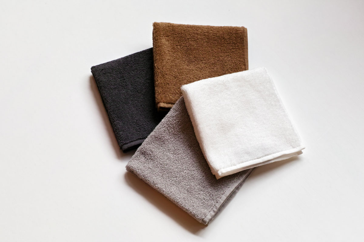 MASTERWAL BLISS TOWEL シルバーグレー ミニタオル(25×25cm)