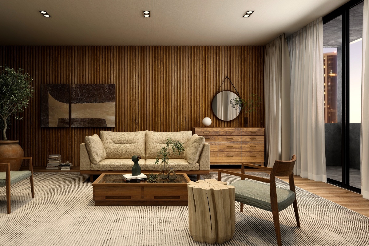 DANISH GRANDE SOFA ダブルアーム2シーター195