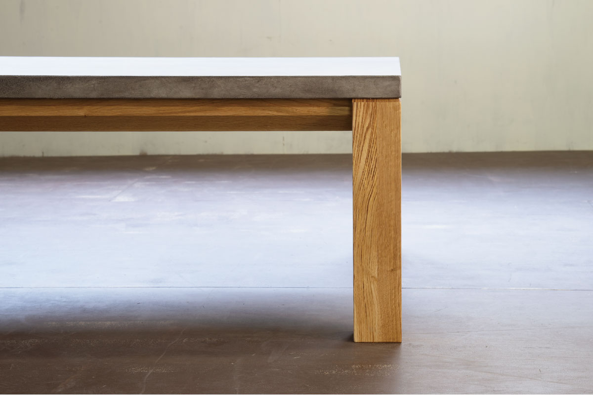 FolivorA | NOMBE kotatsu table(mortar) コナラ 140×80(cm)