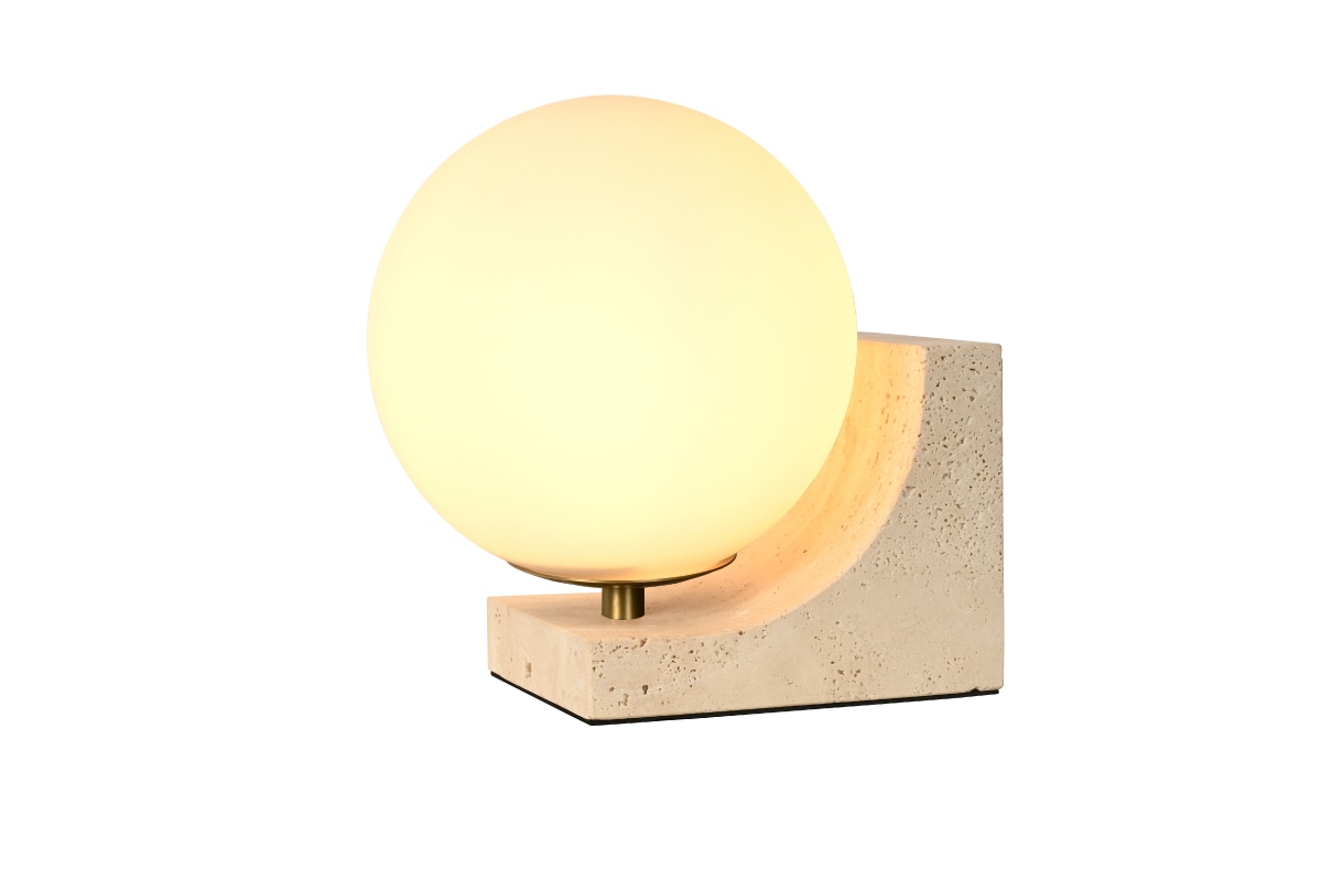Asheville Decor | sunset sphere lamp - HT3265TR トラバーチン