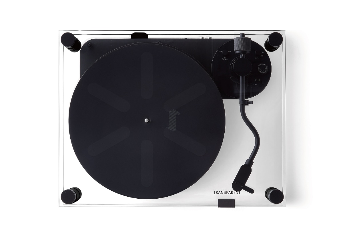 TRANSPARENT | Turntable BLACK