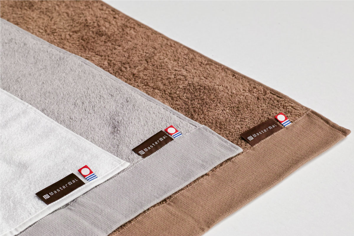 MASTERWAL BLISS TOWEL キャメル バスタオル(123×64cm)