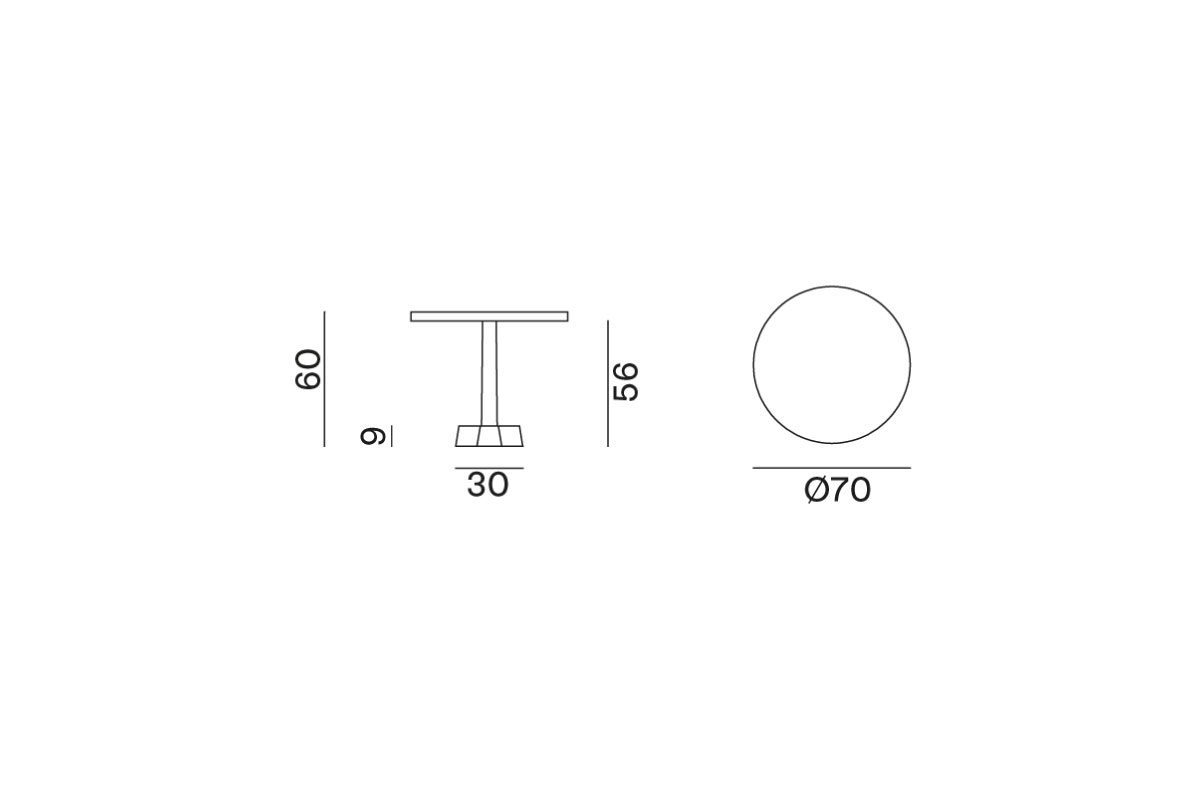 GERVASONI | BRASS 44 Φ70x60(cm)