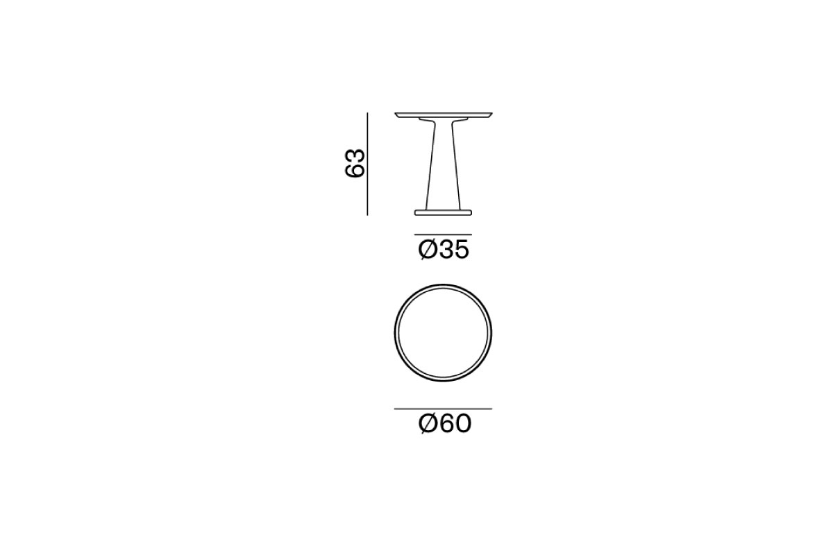 GERVASONI | NEXT 142 Φ60 H63cm