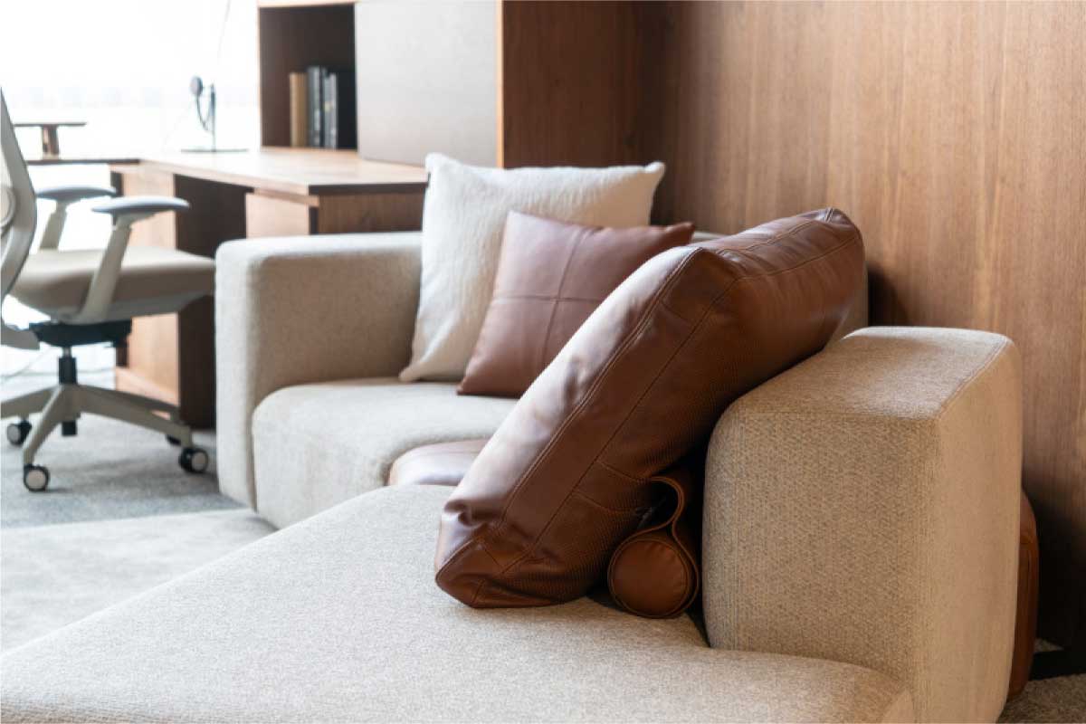 CUSHION C-TYPE W100 × H60cm