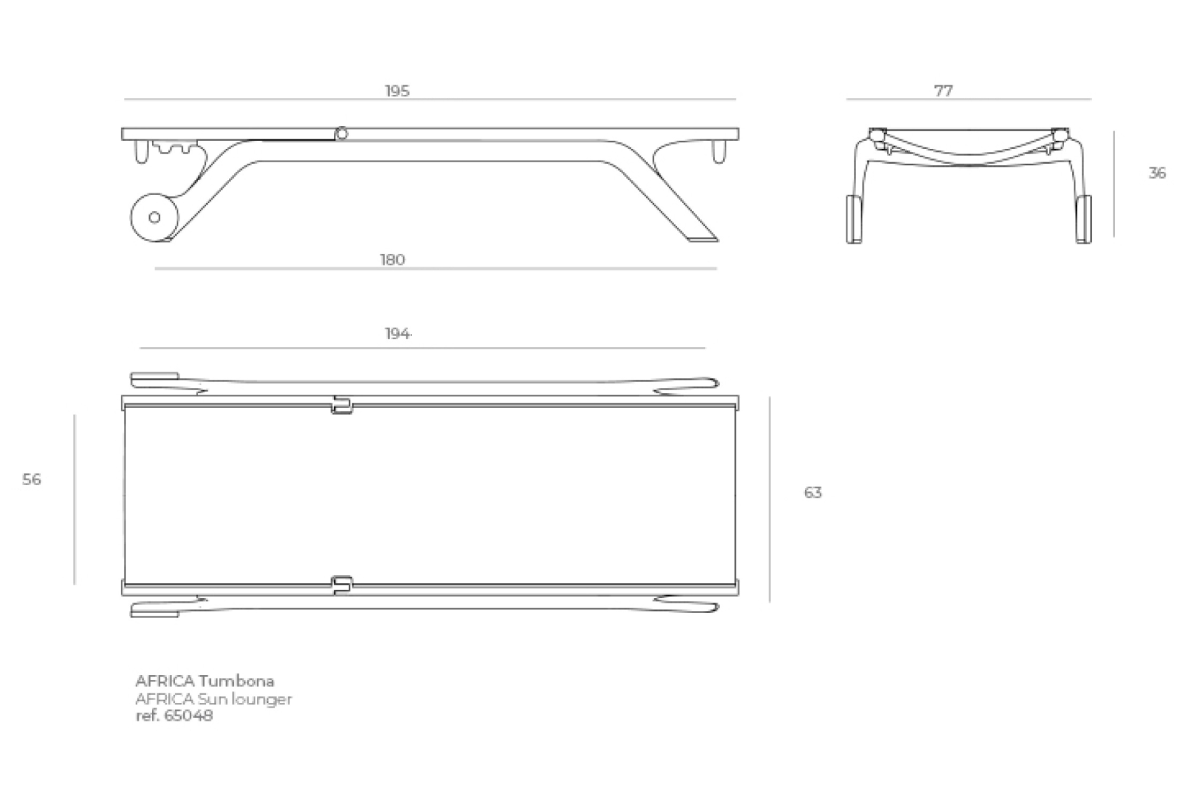 VONDOM | AFRICA DAY BED 65048