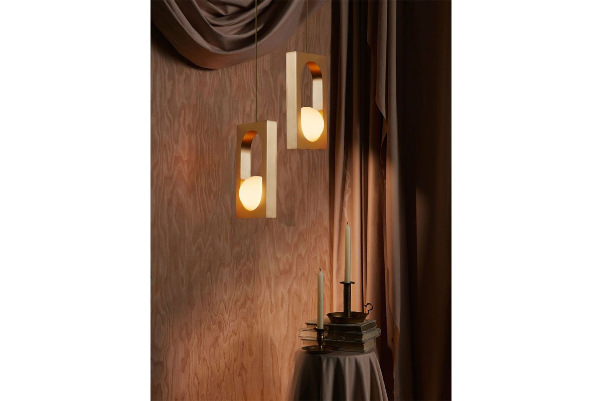 LEE BROOM | MYTHOS PENDANT BLACKENED BRASS
