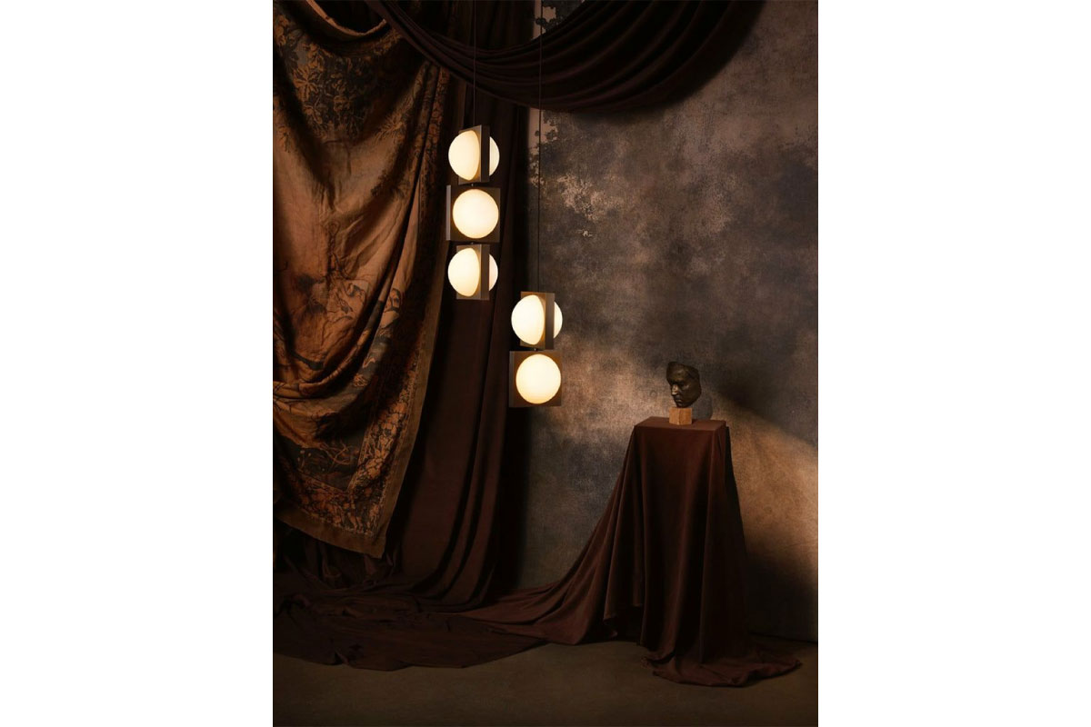 LEE BROOM | SOLSTICE PENDANT BRUSHED BRASS