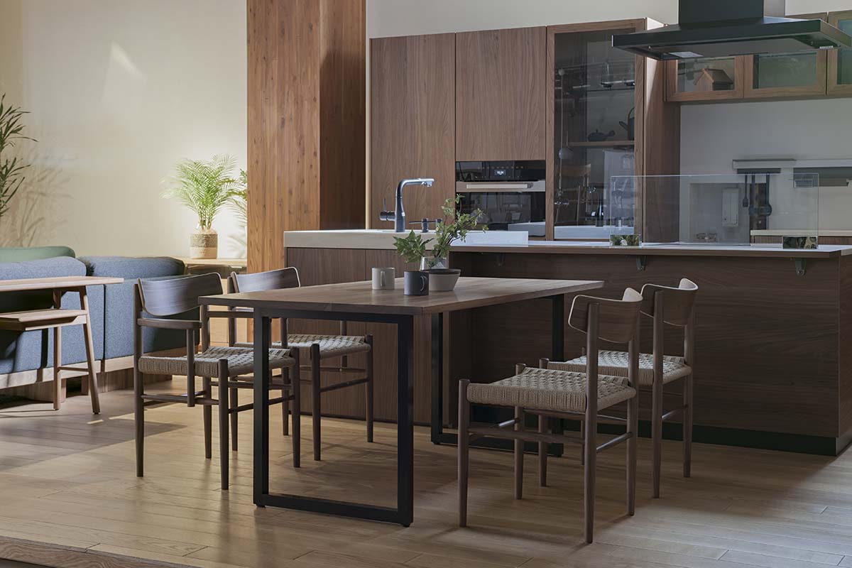 COMMON ROOTS | ALTERNA DINING TABLE W 120cm × D 65cm