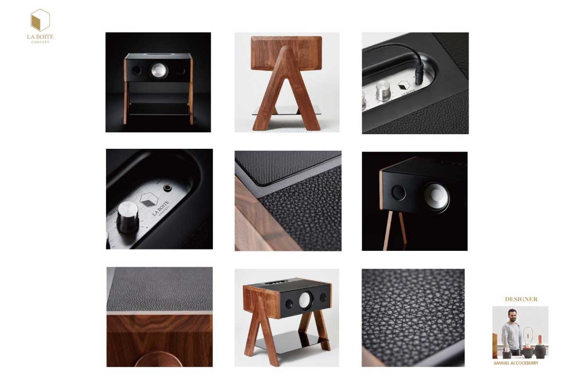 La Boite concept | CUBE Leather Walnut Special Edition