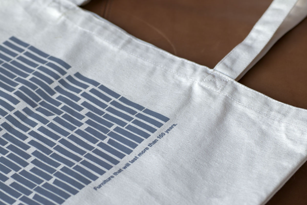 MASTERWAL FABRIC TOTE BAG LUMBER ブラック