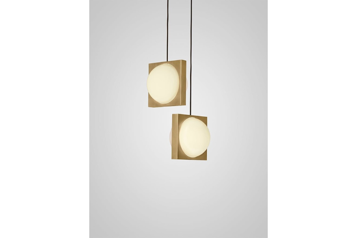 LEE BROOM | SOLSTICE PENDANT BRUSHED BRASS