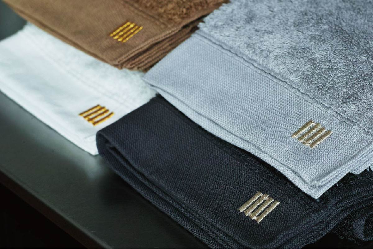 MASTERWAL BLISS TOWEL キャメル バスタオル(123×64cm)