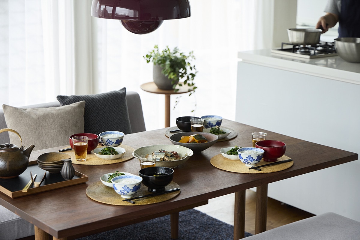 CHILL LOW DINING TABLE W160cm × D85cm
