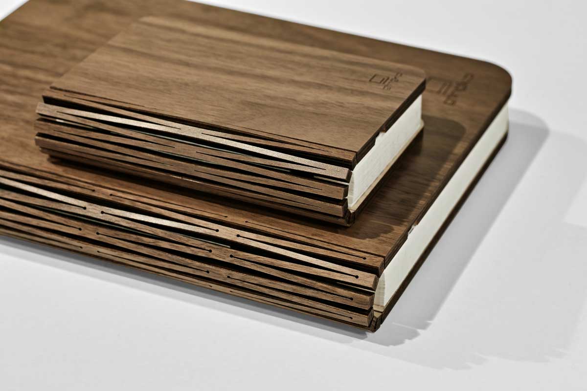 gingko design | Smart Book Light (Natural Wood) Large
