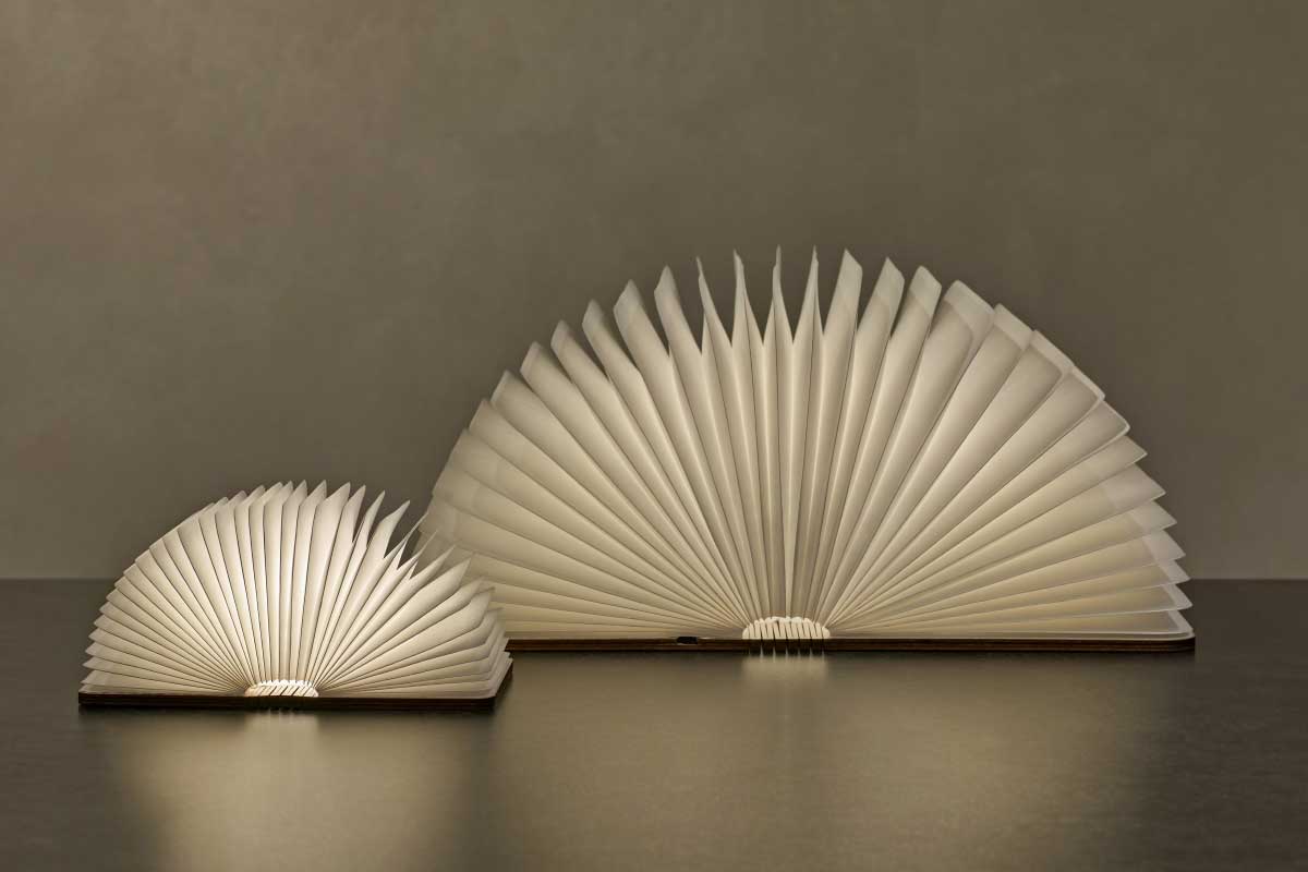gingko design | Smart Book Light Mini (Natural Wood) Mini