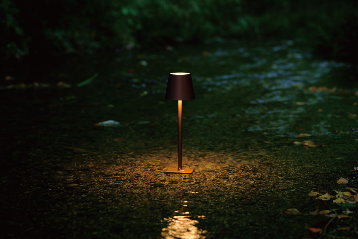 Asheville Decor | Cordless Lamp Mocca Brown