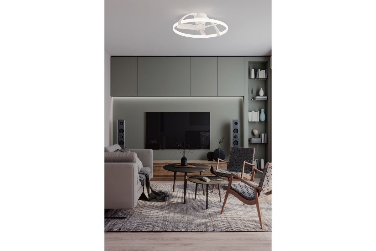 Mistral Ceiling Fan ホワイト / ホワイト