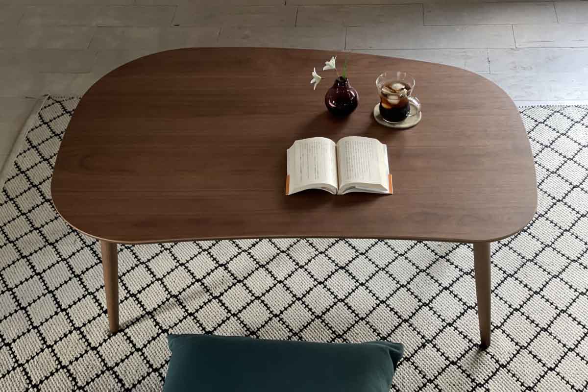 Nichibi Woodworks | Rasmo Kurumi 120×80×39.5(cm)