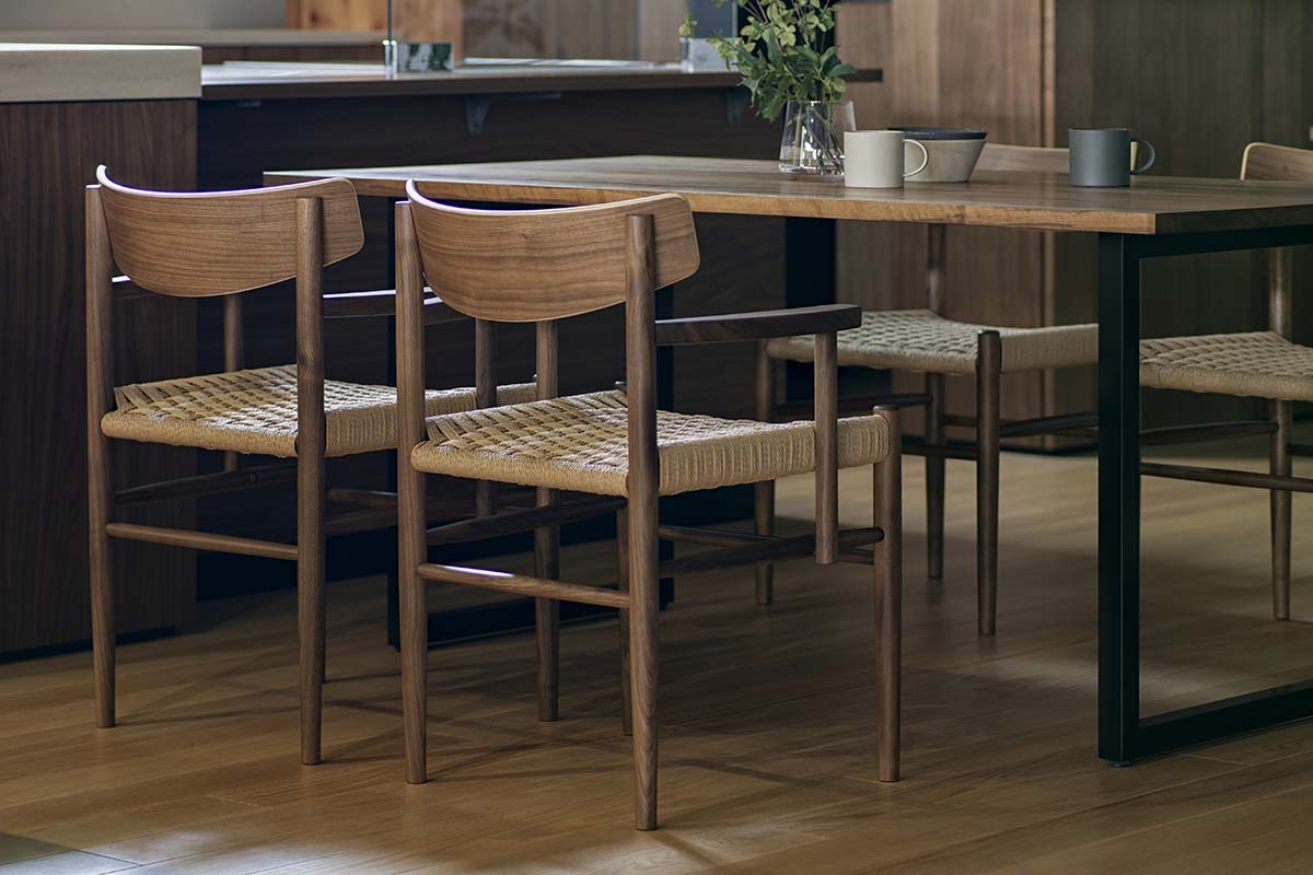 COMMON ROOTS | ALTERNA DINING TABLE W 120cm × D 65cm